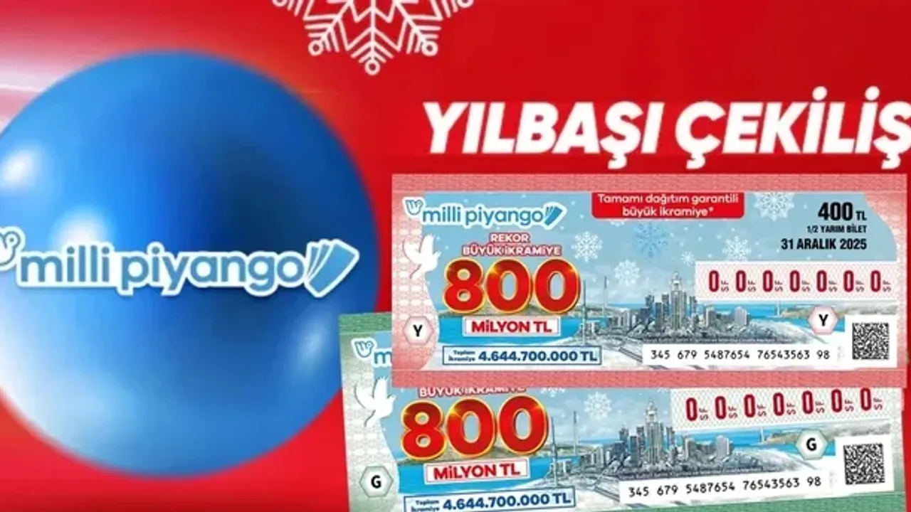 Milli Piyango bilet sorgulama: Yılbaşı çekilişi, amorti 2026 ...