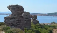 Çanakkale'nin yaklaşık bin yıllık Pegae Kalesi yeni turizm destinasyonu olacak