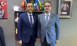Rıdvan Uz, İl Tarım ve Orman Müdürü Demirhan’ı TBMM’de ağırladı