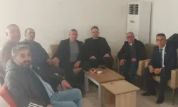 İYİ Partili Murat Çağlayan köy muhtarlarıyla bir araya geldi