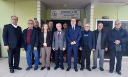 Başkan Birol Arslan’dan Endüstri Meslek Lisesi Mezunları Derneği’ne ziyaret