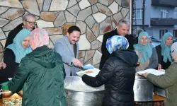 Biga’da Kalafat Köyü’nde iftar buluşması
