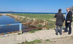 Geyikli’de sahil kanal açma ve köprü çalışmaları başladı
