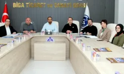Biga TSO 2 No'lu Meslek Komitesi toplandı