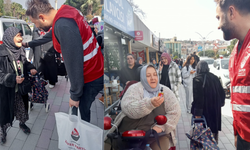Zafer Partisi Biga İlçe Başkanı Hakan Ubay'dan pazar yeri ziyareti