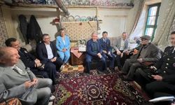 Ayvacık Kaymakamı Salih Sak’tan gazilere bayram ziyareti