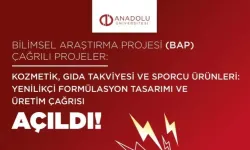 Anadolu Üniversitesinden yenilikçi ürün geliştirme için BAP çağrısı