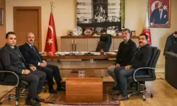 Vali Ömer Toraman'dan İl Genel Meclis Başkanı Halil Ertuğrul’a ziyaret