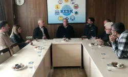Güneşhan, Eğitim-Sen ve Eğitim-İş Çanakkale temsilcileriyle buluştu