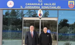 Oruçoğlu’ndan İl Jandarma Komutanı Ersin Aslan’a hayırlı olsun ziyareti