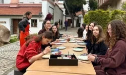 Çanakkale Koleji öğrencileri seramik sanatıyla buluştu
