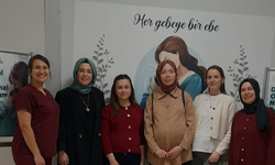 Çan İlçe Sağlık Müdürlüğü Ebeler Haftası'nı kutladı