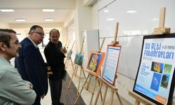 Kepez’de “Su Altının Büyüleyici Dünyası” sanatseverlerle buluştu