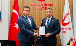 Yeniden Refah Partisi Biga İlçe Başkanlığı'na Levent Taşkın atandı