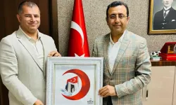 Erdoğan Madak'tan İl Tarım ve Orman Müdürü Ergün Demirhan’a hayırlı olsun ziyareti