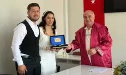 Başkan, belediye personelinin nikâhını kıydı