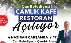 Çan için büyük gün,ulaşım ücretsiz