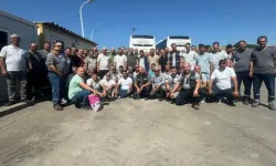 İÇDAŞ Bekirli Termik Santral Hafriyat Ekibi bayramlaştı