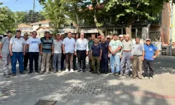 Bayramiç Belediyesi temizlik işleri bayramda tam kadro mesaide