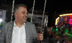 Çan Panayırına katılanlar çocuklar gibi şendi