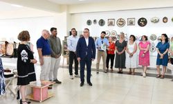 Kepez’de el sanatları ve giyim konulu sergi açıldı