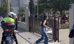 Sınava geç kaldılar; polis imdatlarına yetişti