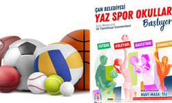 Çan Belediyesi Yaz Spor Okulları başlıyor!