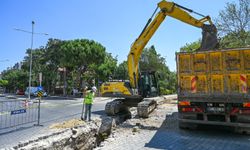 Çanakkale Belediyesi'nden Stadyum Caddesi'nde altyapı atağı