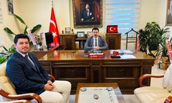 Ayvacık Kaymakamı Karali’ye hayırlı olsun ziyaretleri sürüyor