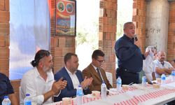 İnşaatı devam eden cemevinde incelemelerde bulundular