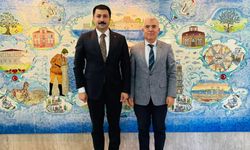 Kaymakam Karali’den İl Müdürü Abdullah Borca’ya ziyaret