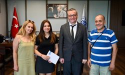 LGS birincisinden Başkan Şen'e ziyaret: Gurur duyduk!