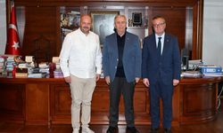 Biga Belediye Başkanı Şen ABB Başkanı Mansur Yavaş ile buluştu