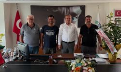Başkan Öztürk'e şoförlerden ziyaret