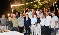 Kaymakam Kandemir’e veda yemeği düzenlendi