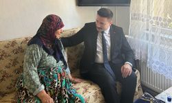 Kaymakam Acar’dan hane ziyareti