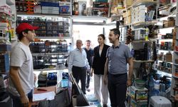 Kaymakam İrdelp’ten esnaf ziyareti