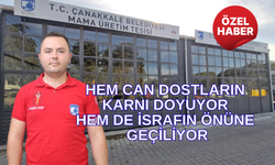 Hem can dostların karnı doyuyor hem israfın önüne geçiliyor