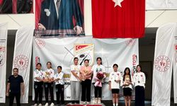 Takım halinde üçüncü oldular!