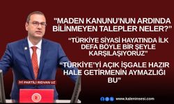İyi Partili Rıdvan Uz: "Maden Kanunu’nun ardında bilinmeyen talepler var!”
