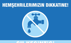 Çanakkale Belediyesi su kesintisi hakkında bilgilendirme