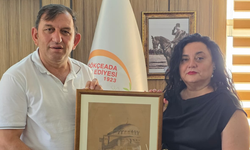 Başkan Atalay'dan Yüksek Mimar Berna Karadoğan’a teşekkür