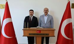 Vali Toraman'dan Kaymakam Acar'a ziyaret