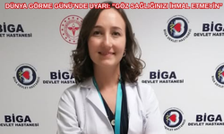 Dünya Görme Günü’nde uyarı: “Göz sağlığınızı ihmal etmeyin”