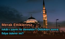 Iskât-ı savm ne demektir? Öldükten sonra fidye ödenir mi?
