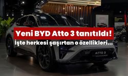 Yeni BYD Atto 3 tanıtıldı! İşte herkesi şaşırtan o özellikleri