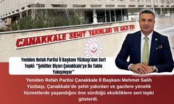 Yeniden Refah Partisi İl Başkanı Yüzbaşı’dan Sert Tepki: “Şehitler Diyarı Çanakkale’ye Bu Tablo Yakışmıyor”