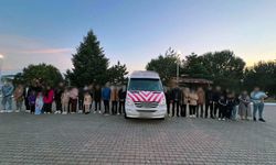 Çan’da kaçak göçmen operasyonu: 35 kişi yakalandı