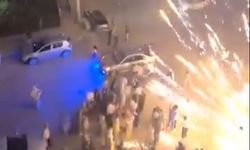 Nişan kutlamasında büyük panik: Havai fişek kalabalığın üzerine patladı