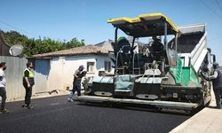 Terzialan-Karakoca Köyü yolunda sıcak asfalt çalışması başladı